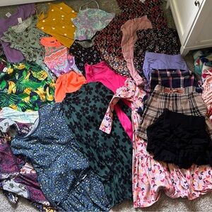 Lot of girls clothing